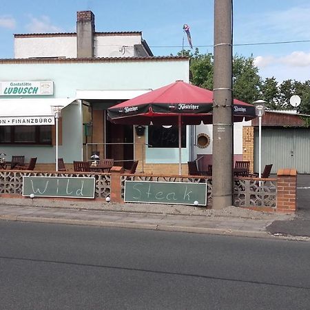 Restaurant Pension Lubusch Gahro エクステリア 写真